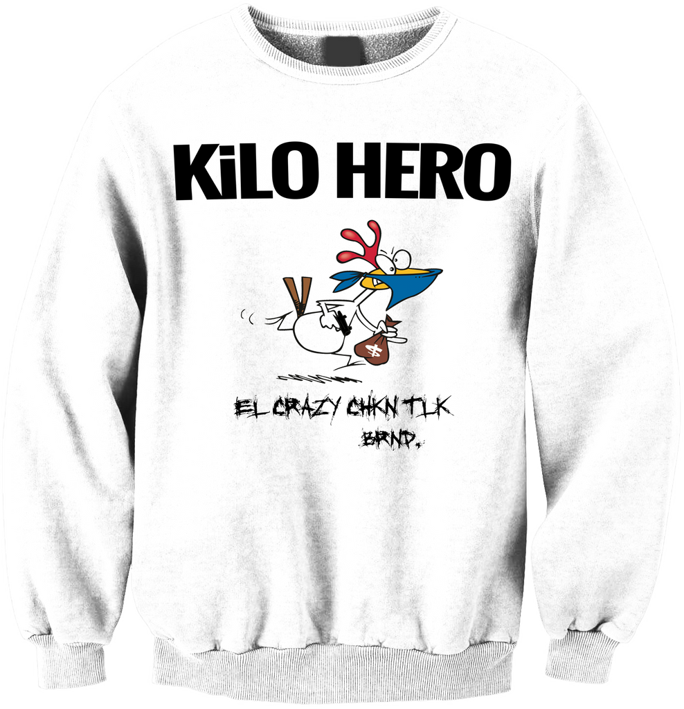 White Kilo Hero Crewneck